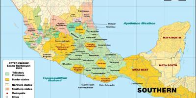 Tenochtitlan Meksik kat jeyografik