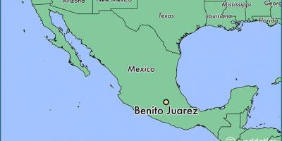 Benito juárez Meksik kat jeyografik