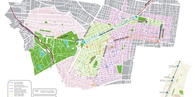 Kat jeyografik nan Mexico City bisiklèt