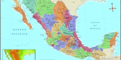 Kat jeyografik nan Mexico City kòd postal